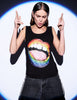 Glitter Rainbow Lips: Unisex Tank Top